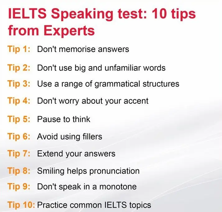 IELTS speaking tips — Pakistani student in an IELTS speaking test with a live examiner