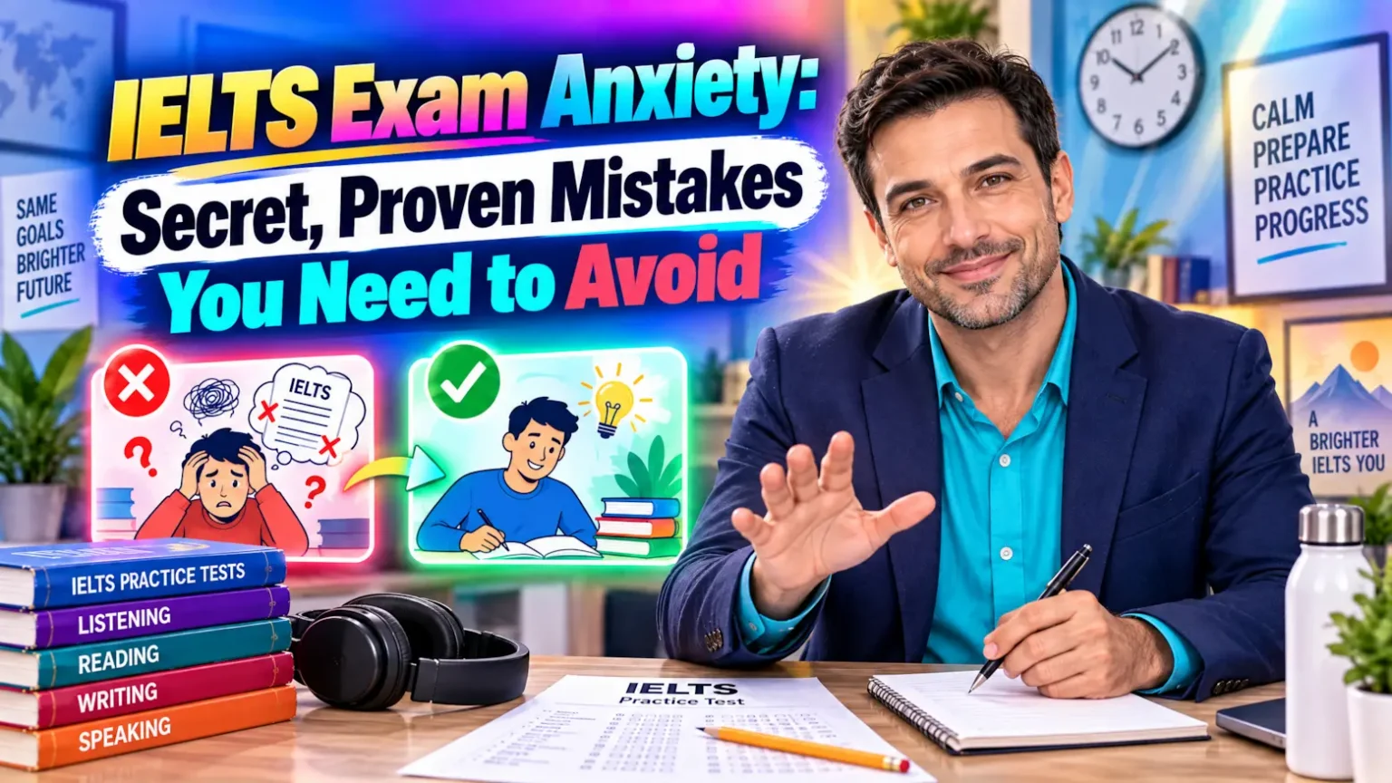 IELTS exam anxiety — LingoLab Multan