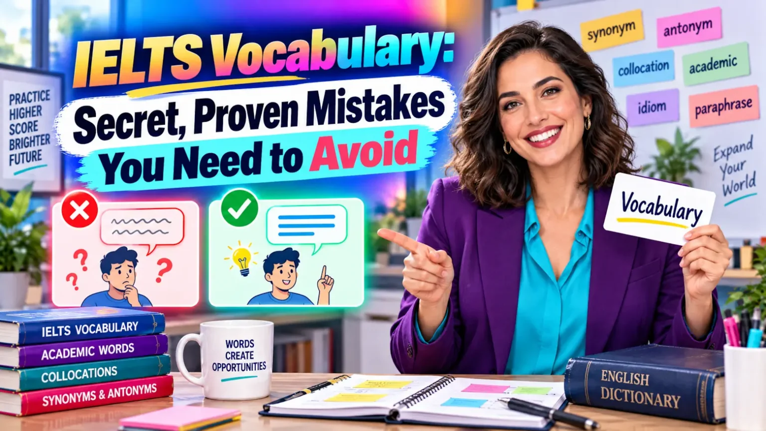 IELTS vocabulary words — LingoLab Multan