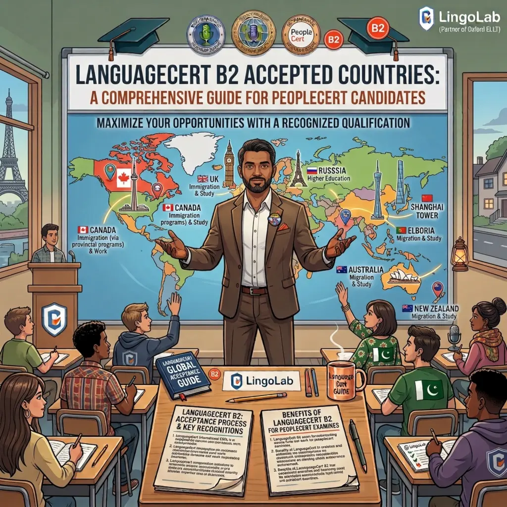 LanguageCert test in Pakistan — online LanguageCert classes for LanguageCert Academic and LanguageCert SELT