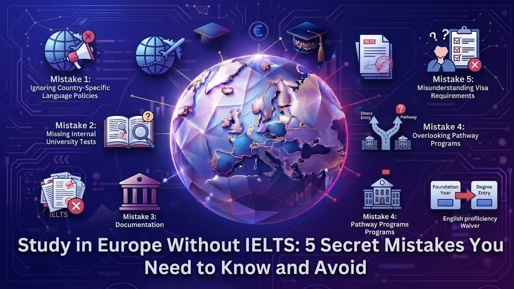 Study in Europe Without IELTS