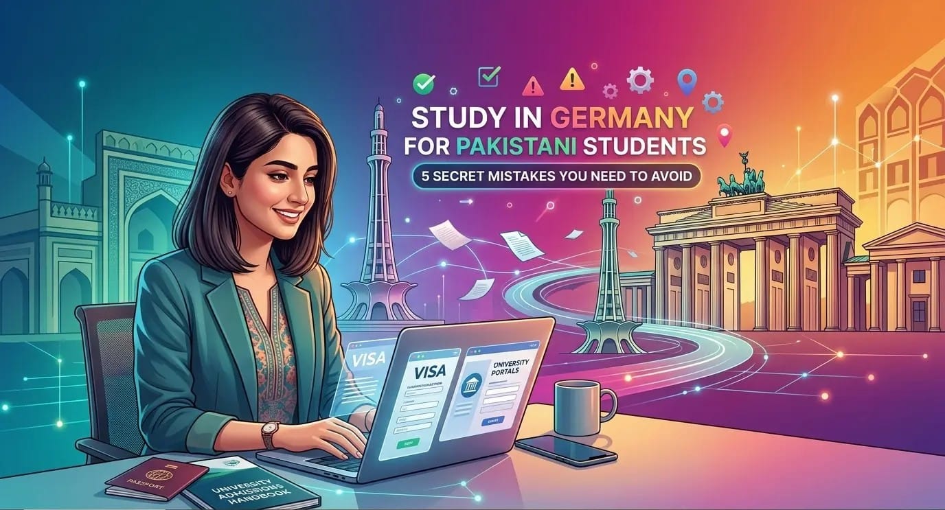 Study in Germany for Pakistani Students 5 Secret Mistakes You Need to Avoid
