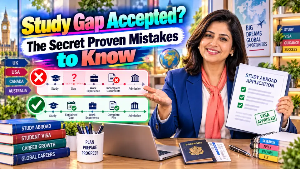 study gap accepted countries