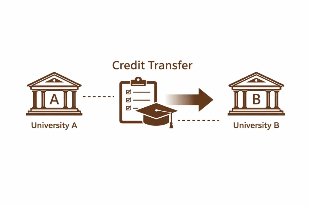 credit transfer to foreign university for Pakistani students with HEC attested transcript