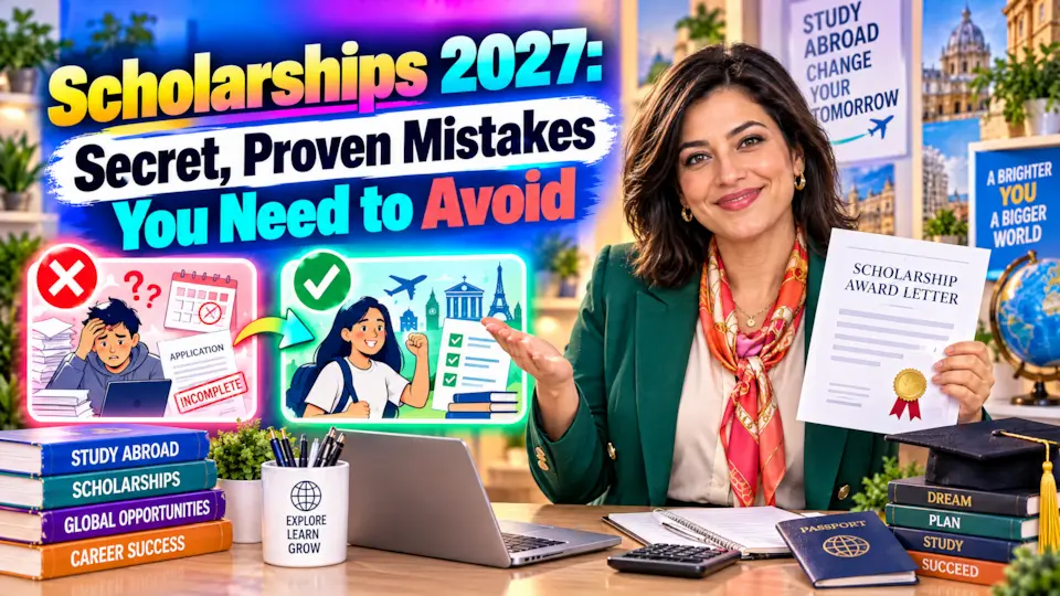 Scholarships 2027: Secret, Proven Mistakes You Need to Avoid 1